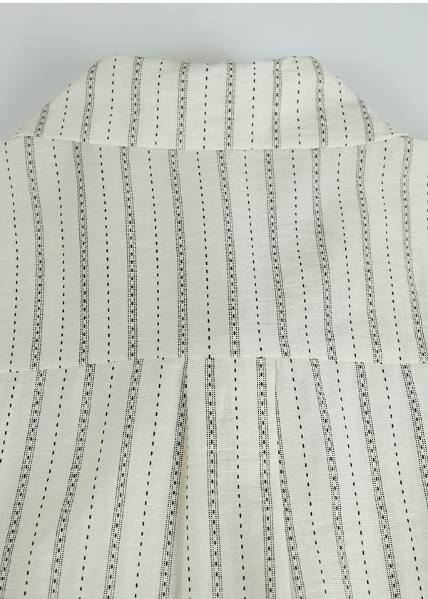 Chloe Tencel Unique Stripe Shirt