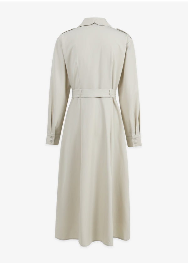Classical Trench Long Dress