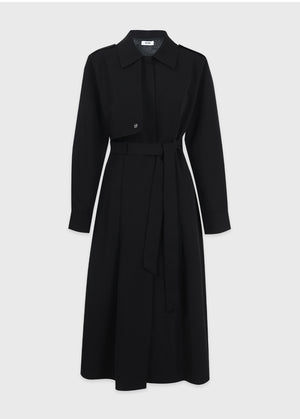 Classical Trench Long Dress