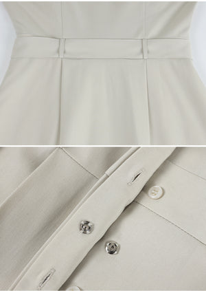 Classical Trench Long Dress