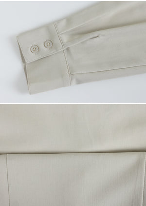 Classical Trench Long Dress