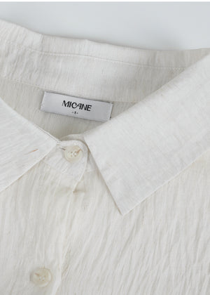 Coconut Loose Fit Linen Shirt