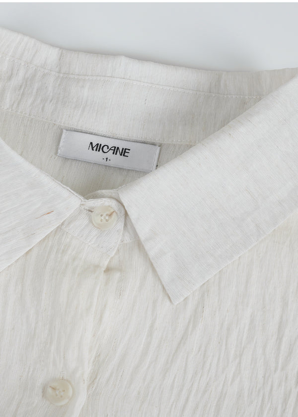 Coconut Loose Fit Linen Shirt