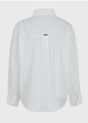 Cordelia Lace-Collar Detail Shirt