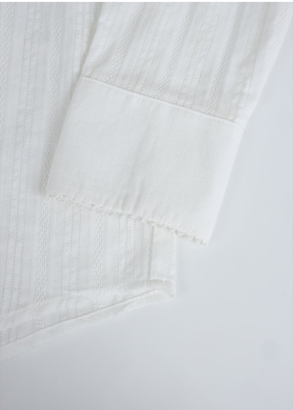 Cordelia Lace-Collar Detail Shirt