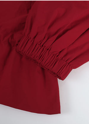 Crisp String Windbreaker