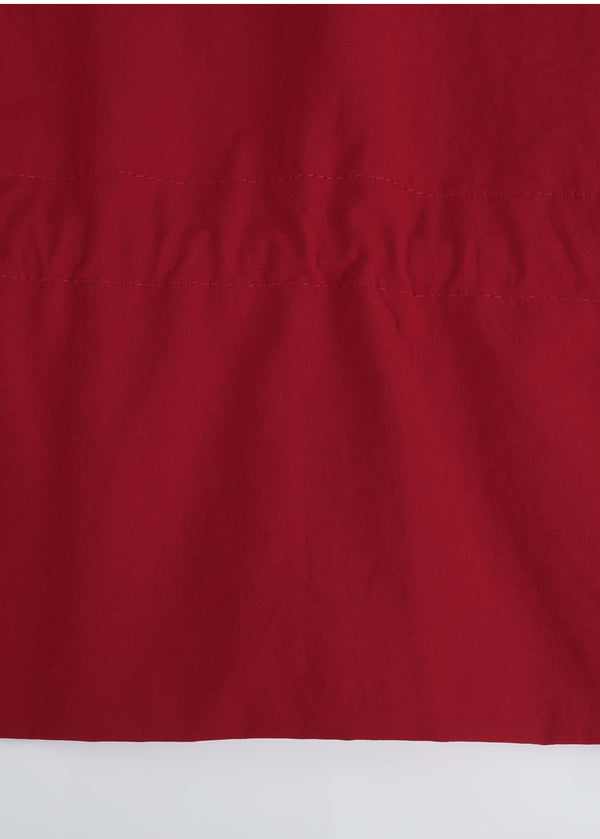 Crisp String Windbreaker