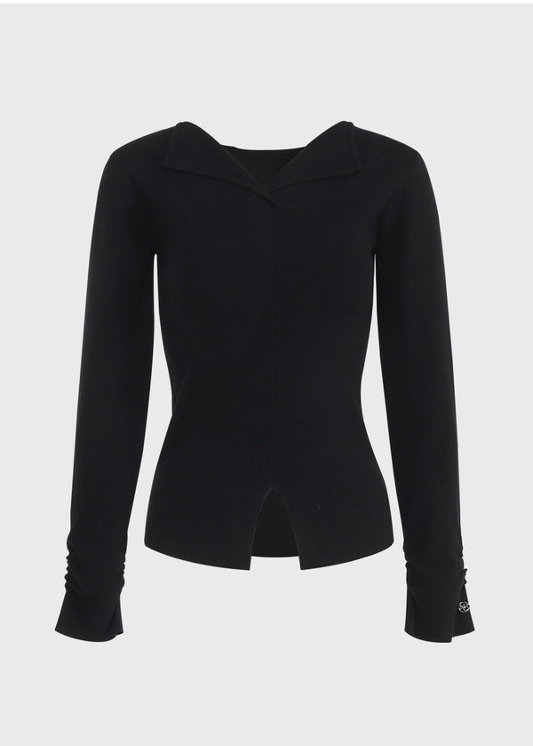 Danial Slit Two-way Knit
