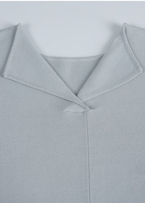 Danial Slit Two-way Knit