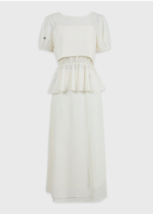 Daria 雪紡襯衫-胸衣套裝