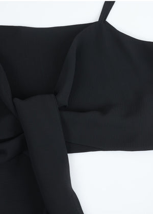 Daria 雪紡襯衫-胸衣套裝