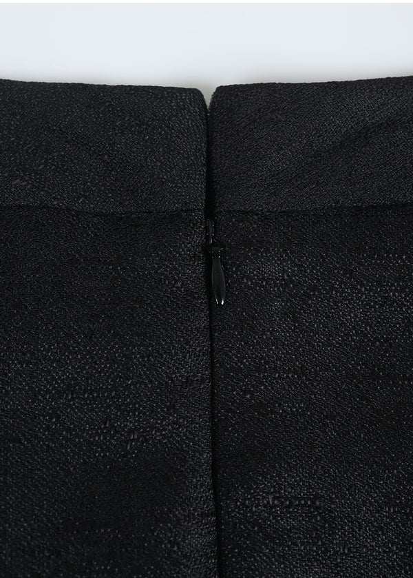 Darlene Tweed Pintuck Skirt