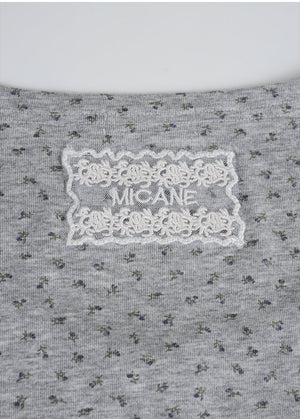 Demi Flower Mini Dress-Cardigan Setup