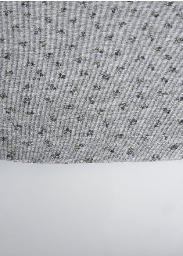 Demi Flower Mini Dress-Cardigan Setup