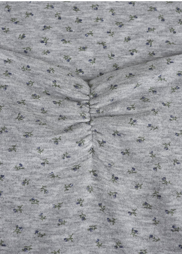 Demi Flower Mini Dress-Cardigan Setup