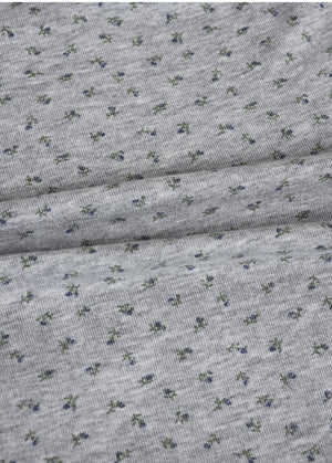 Demi Flower Mini Dress-Cardigan Setup