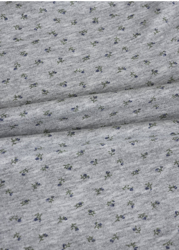 Demi Flower Mini Dress-Cardigan Setup