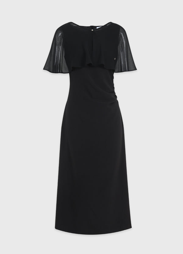 Elodie Bustier Dress-Cape Setup