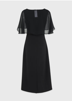 Elodie Bustier Dress-Cape Setup