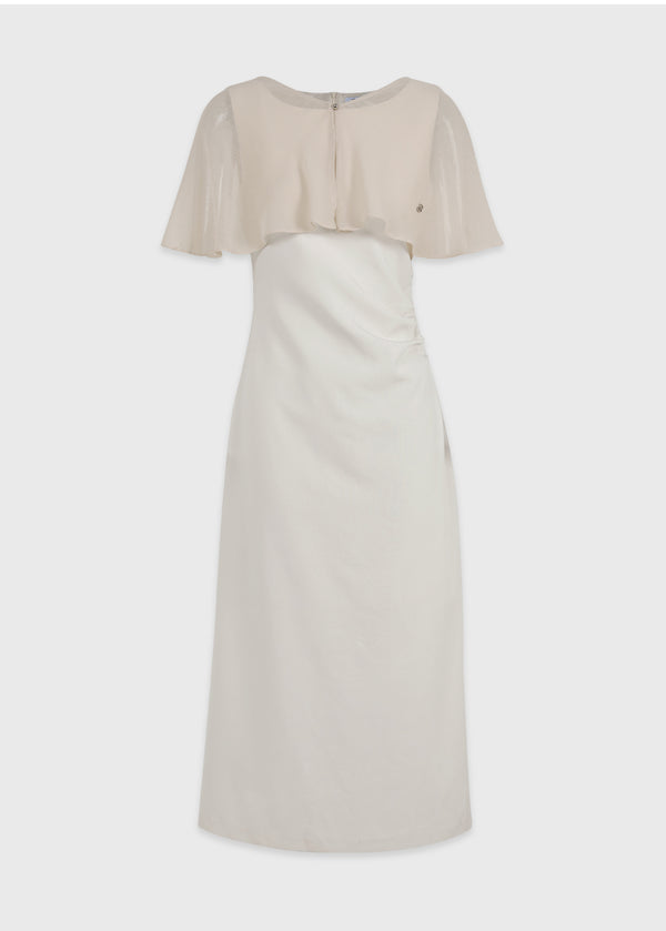 Elodie Bustier Dress-Cape Setup