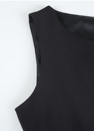 Elodie Bustier Dress-Cape Setup