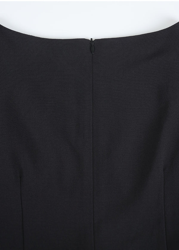 Elodie Bustier Dress-Cape Setup