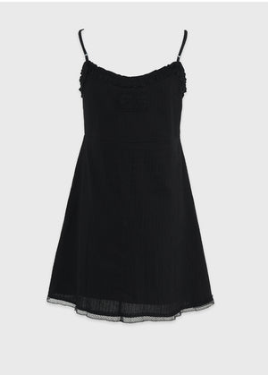 Elva Lace Mini Dress-Cardigan Setup