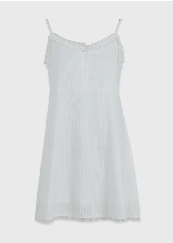 Elva Lace Mini Dress-Cardigan Setup