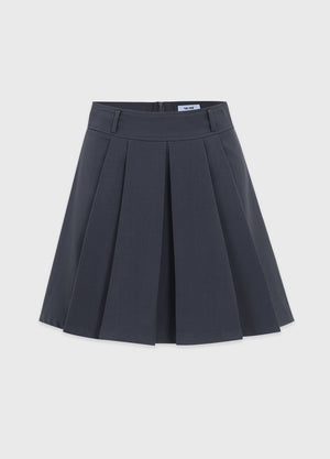 Elya Pleats Mini Skirt