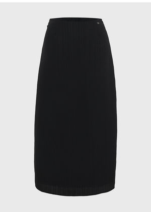 Elysian Stripe Tie Blouse-Skirt Set Up