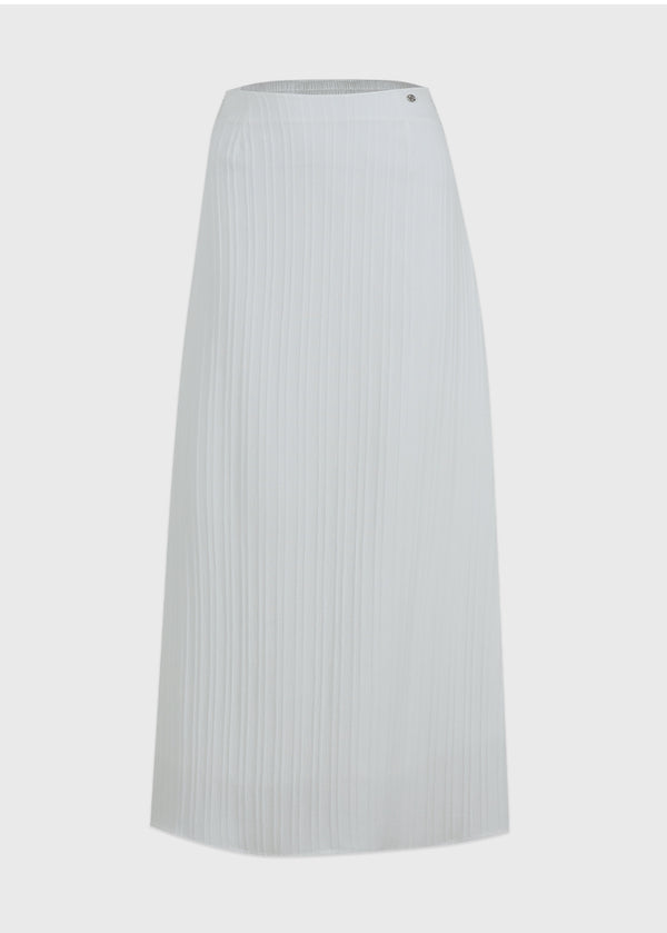 Elysian Stripe Tie Blouse-Skirt Set Up