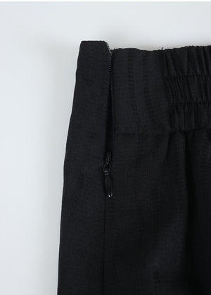 Elysian Stripe Tie Blouse-Skirt Set Up