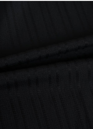 Elysian Stripe Tie Blouse-Skirt Set Up