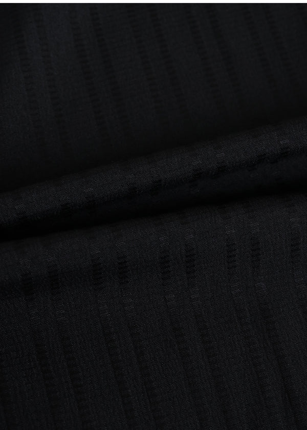 Elysian Stripe Tie Blouse-Skirt Set Up