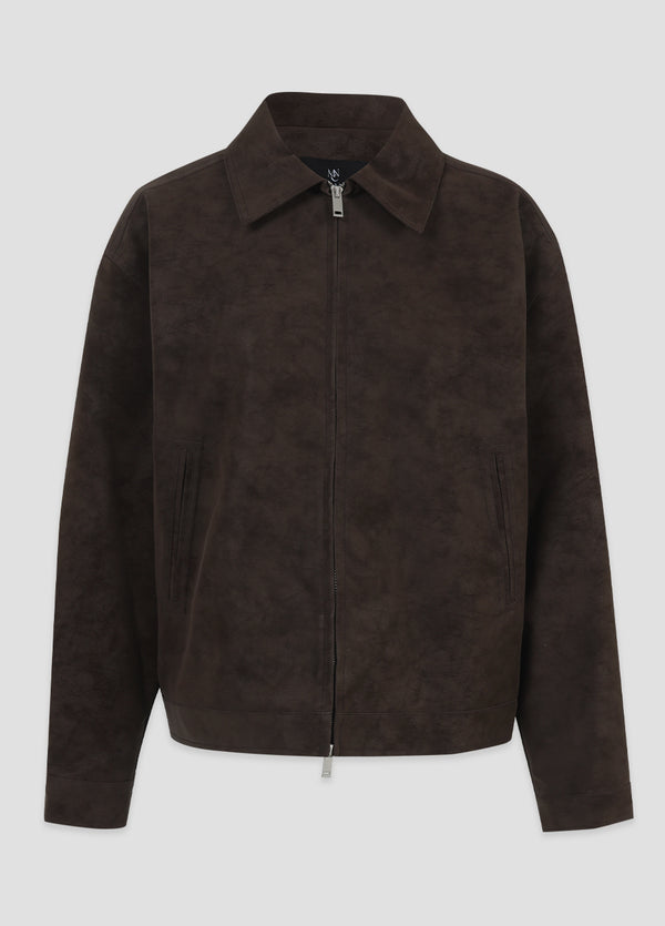 Ember Minimal Leather Jumper