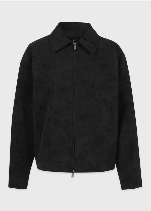 Ember Minimal Leather Jumper