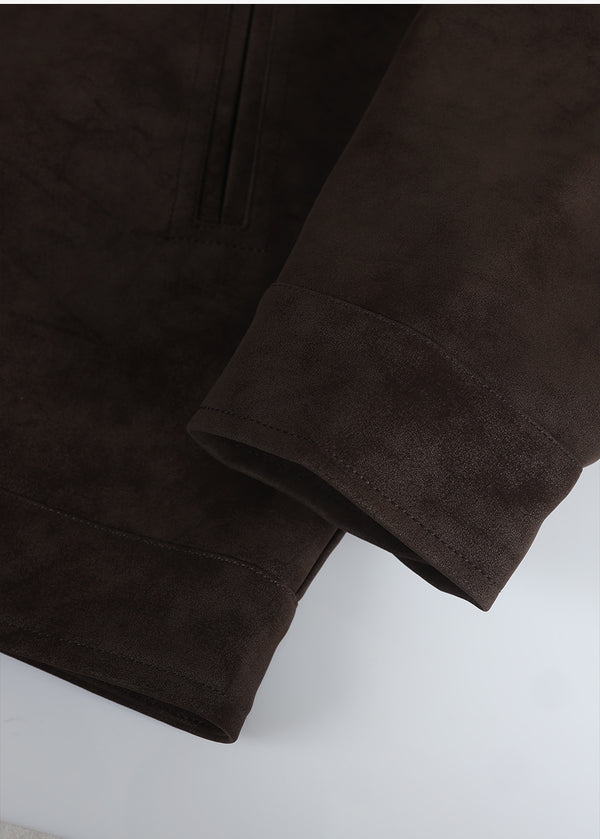 Ember Minimal Leather Jumper