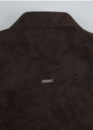 Ember Minimal Leather Jumper