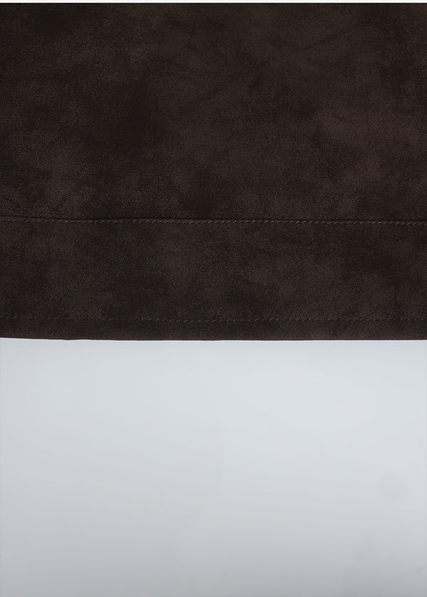 Ember Minimal Leather Jumper