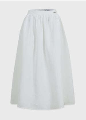 Emmett Stripe Pleats Skirt
