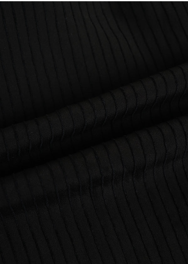 Emmett Stripe Pleats Skirt