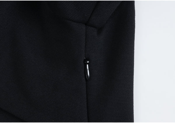 花朵露肩迷你連身裙