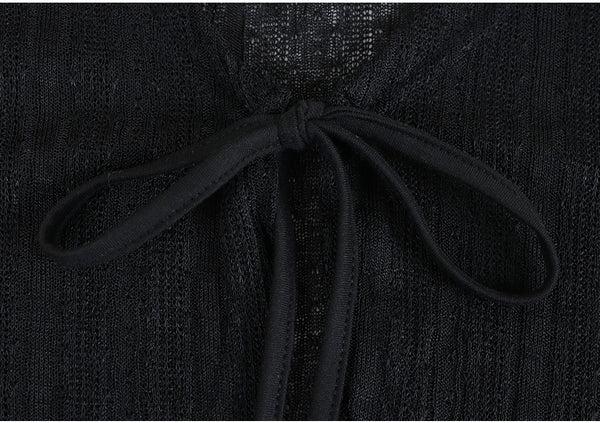 Fondly Crochat Crop Cardigan