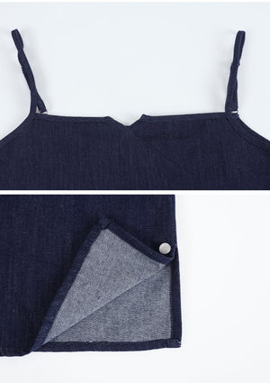 Freedom Denim 緊身胸衣-工裝褲套裝