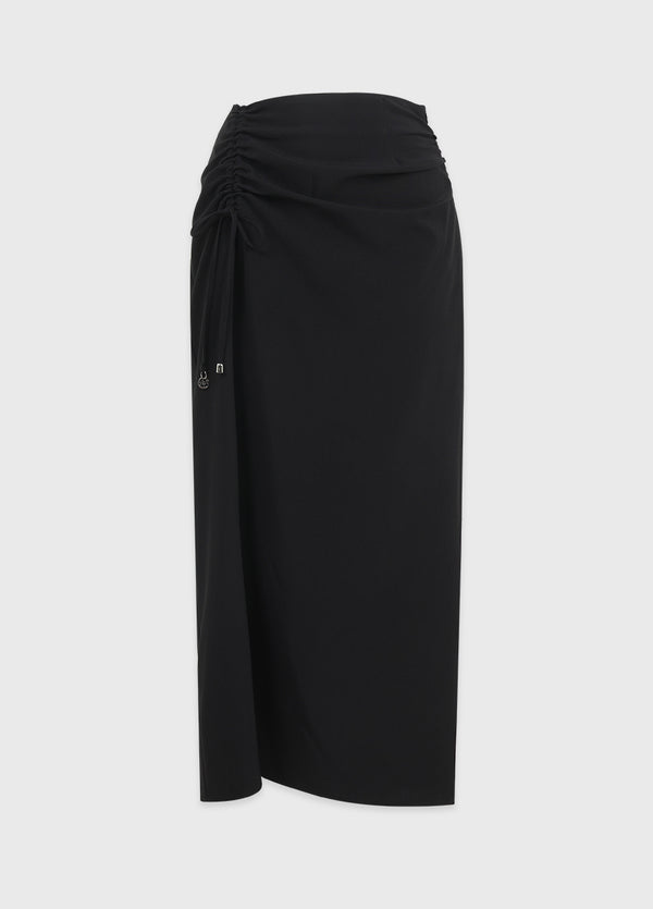 Giselle Shirring String Long Skirt