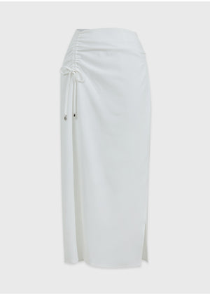 Giselle Shirring String Long Skirt
