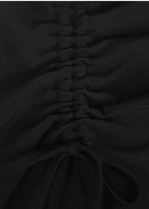 Giselle Shirring String Long Skirt