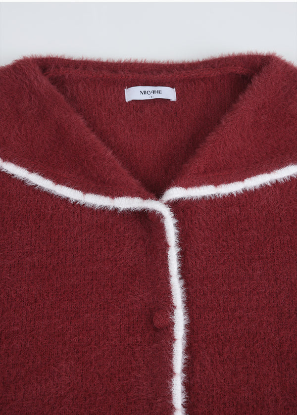 Glee Hairy Cardigan-Scrunchie Setup