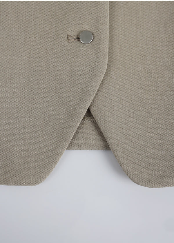 Glenn Pintuck Tie Blouse