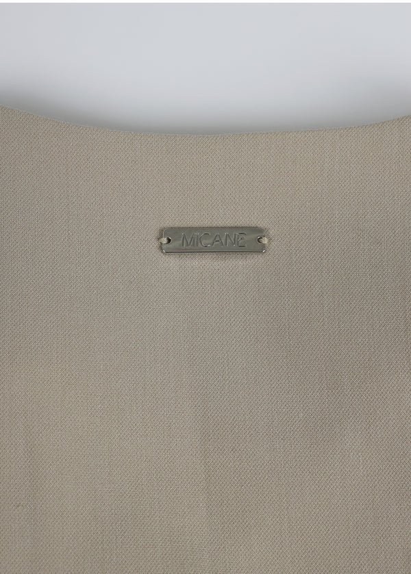 Glenn Pintuck Tie Blouse